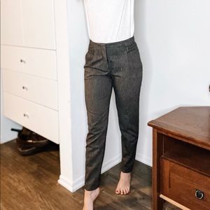 Women’s Brown Wool Work Pant
